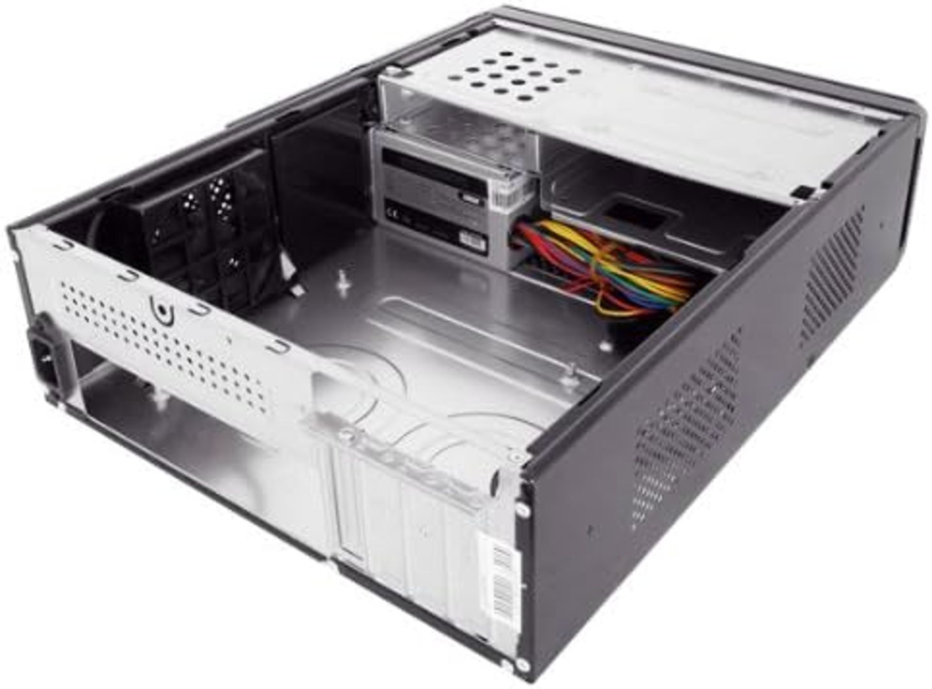 2x NEW & BOXED CIT S012B Slim Micro ATX/ITX Case With 300w PSU. RRP £54.99. Form Factor: Mini-ITX. - Image 5 of 5