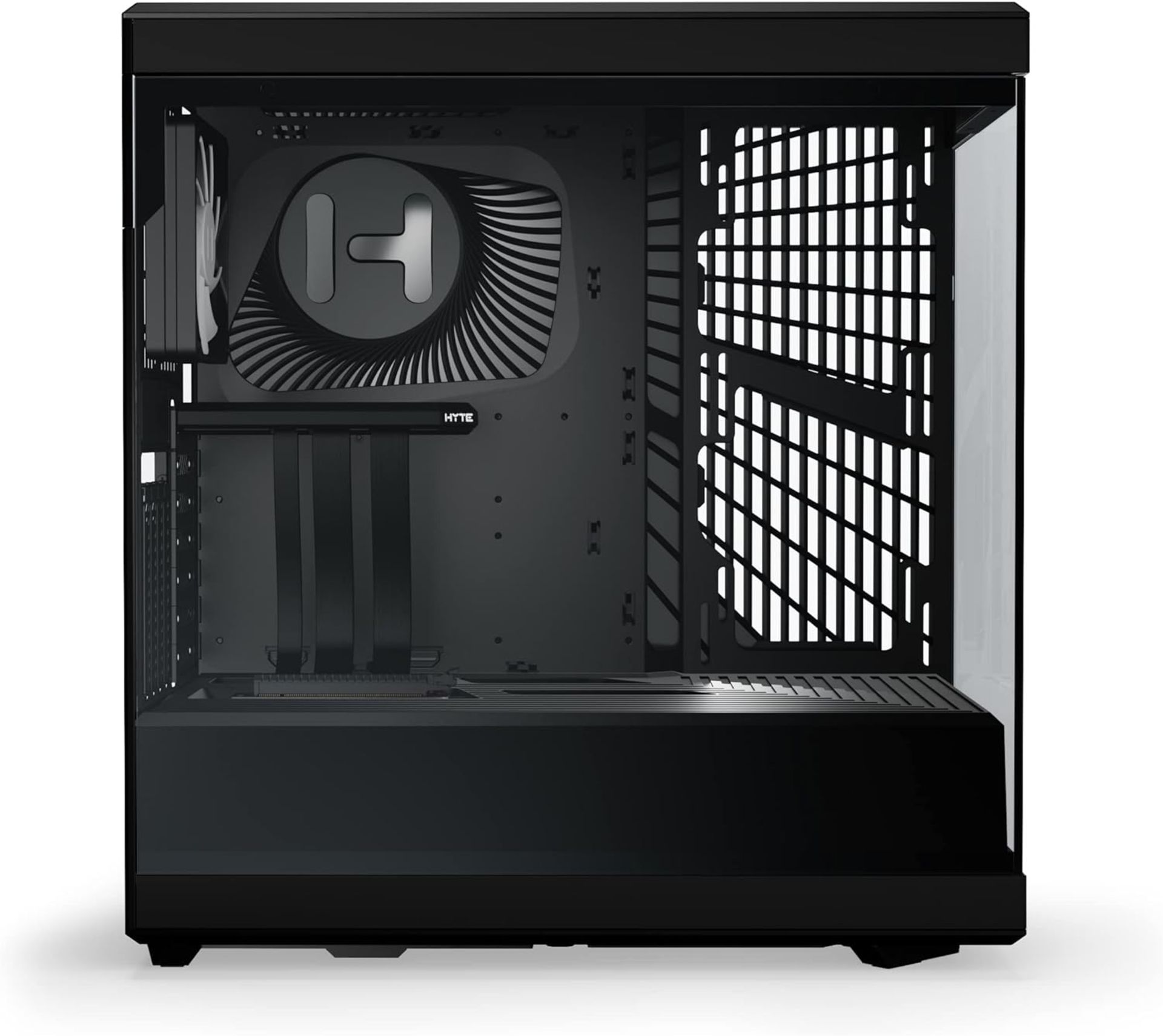 NEW & BOXED HYTE Y40 Mid-Tower ATX Case - Black. RRP £159.98. (R15R). The HYTE Y40 Mid-Tower ATX - Image 5 of 6