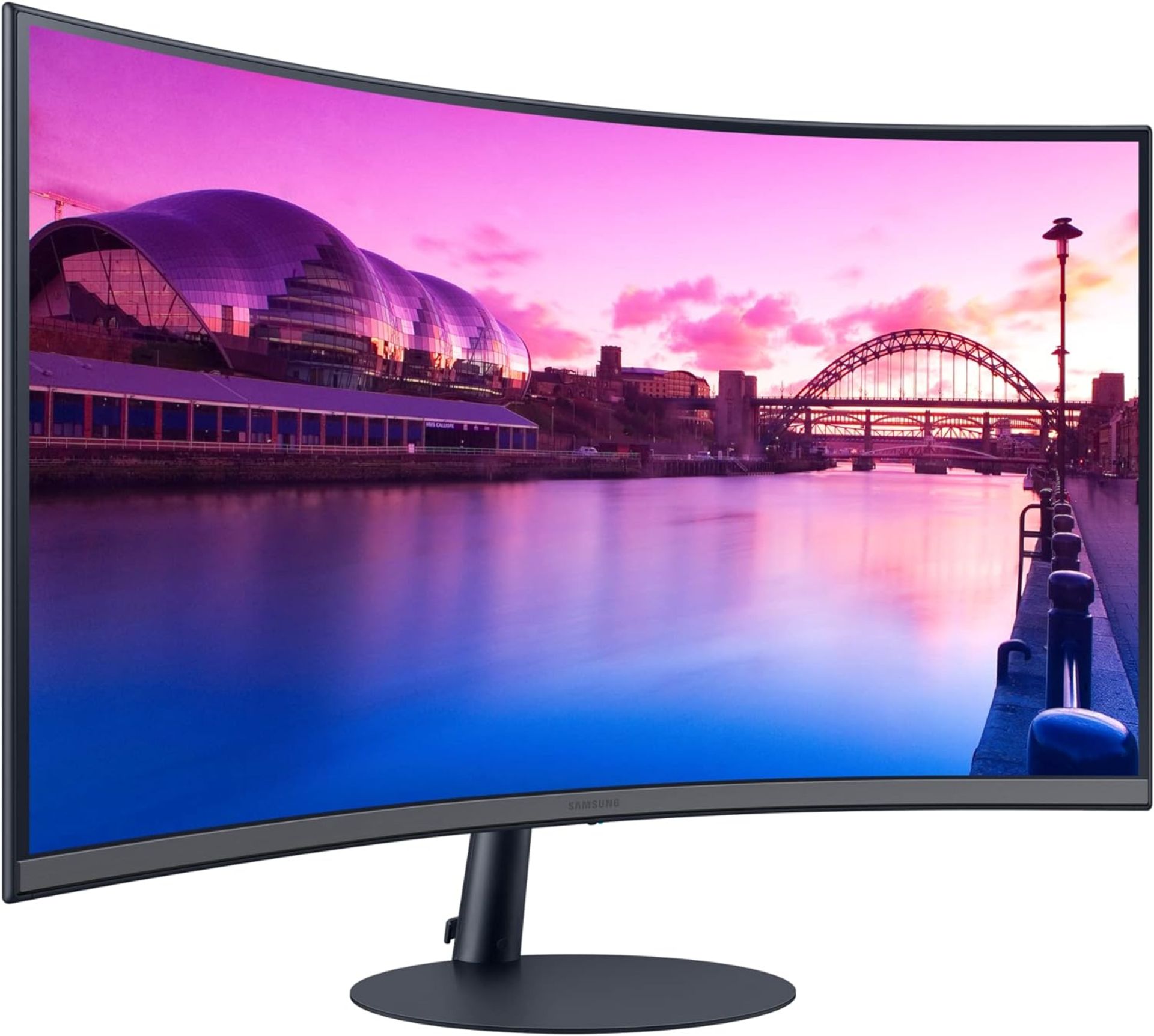 NEW & BOXED SAMSUNG S27C390EAU 27 Inch 75Hz Curved FHD Monitor. RRP £199. (R15). 27in LED display. - Image 6 of 8