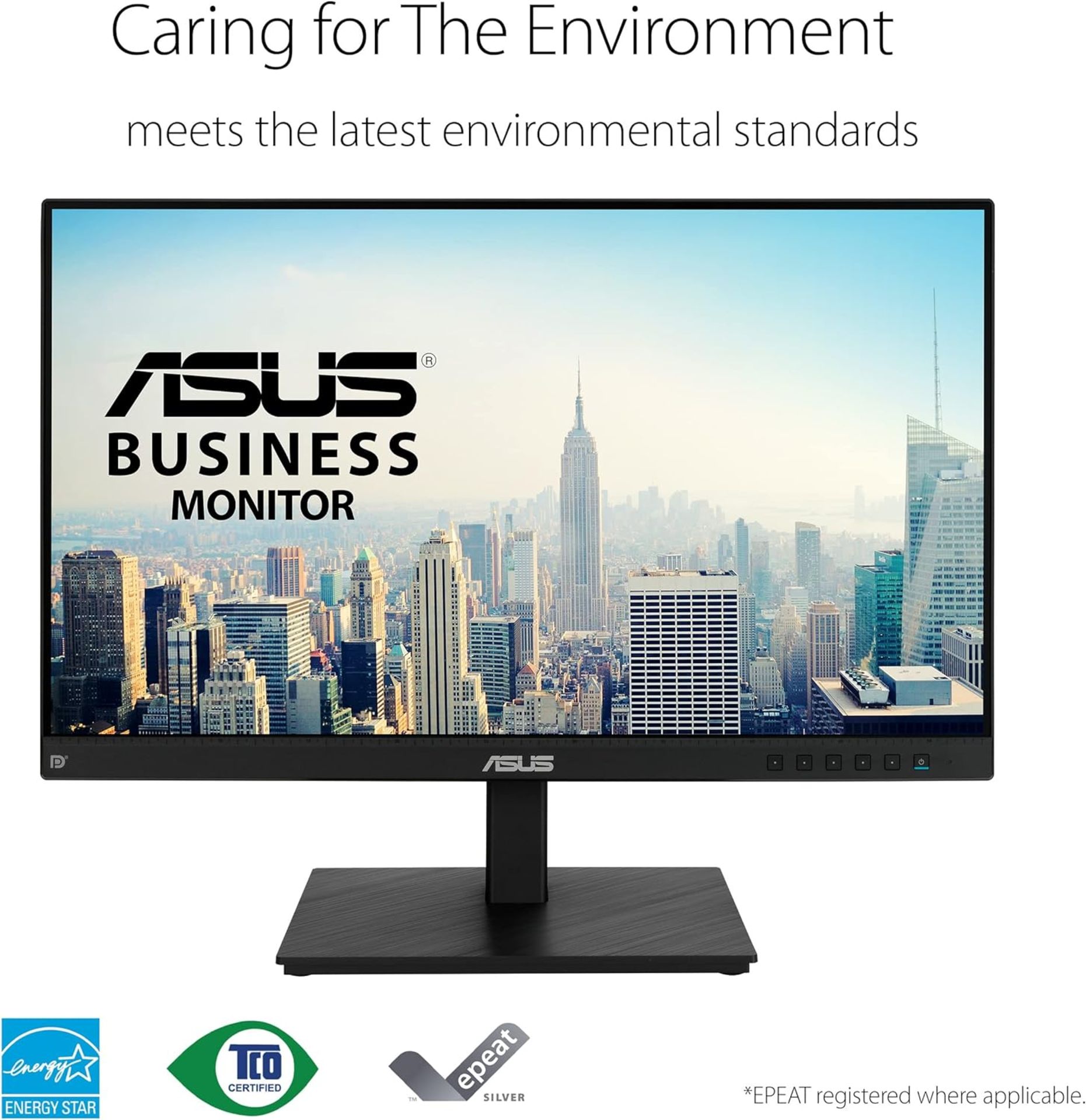 BRAND NEW FACTORY SEALED ASUS Business BE24ECSBT 24 Inch Full HD Monitor. RRP £349. (R15). 23.8-inch - Image 5 of 7