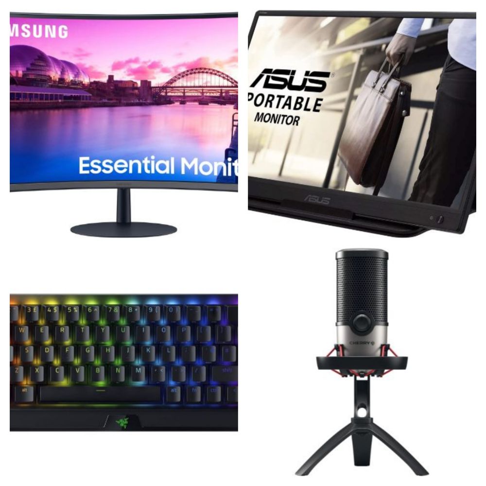 Box.com Tech Liquidation - Curved Monitors, Portable Monitors, Speakers, Laptops, PCs, Tower Cases & More! Delivery Available!