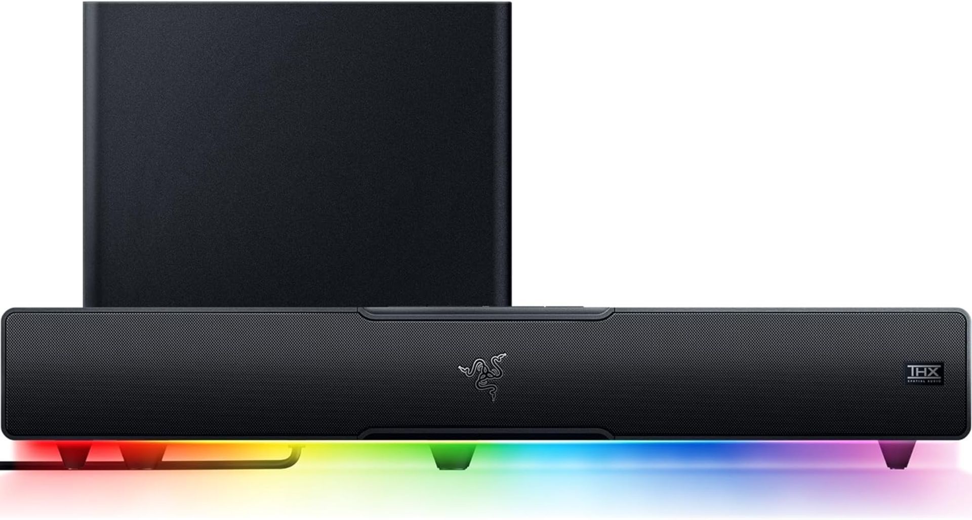 BRAND NEW FACTORY SEALED RAZER Leviathan V2 PC Gaming Soundbar & Subwoofer Whith Chroma RGB. RRP £