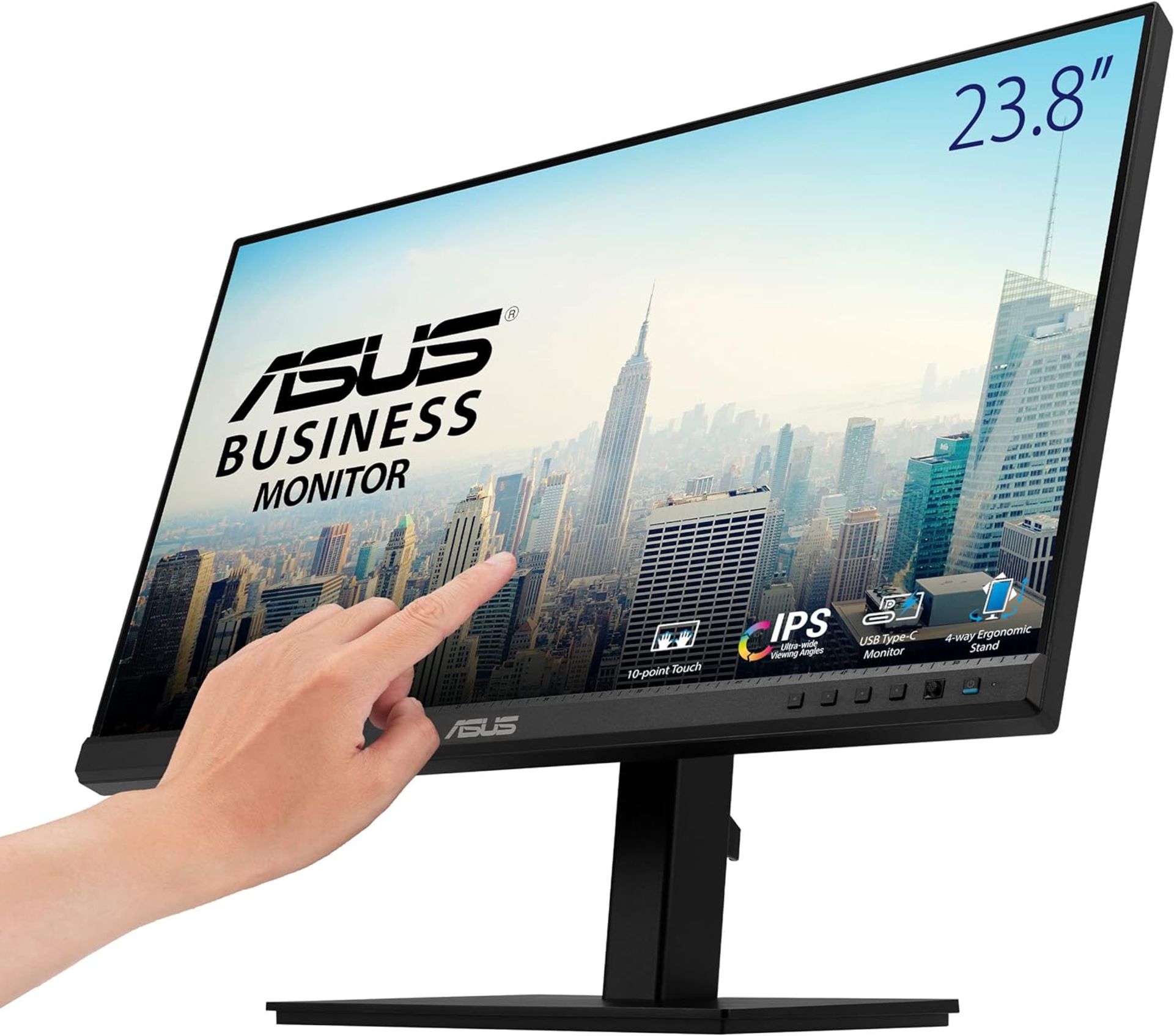 BRAND NEW FACTORY SEALED ASUS Business BE24ECSBT 24 Inch Full HD Monitor. RRP £349. (R15). 23.8-inch