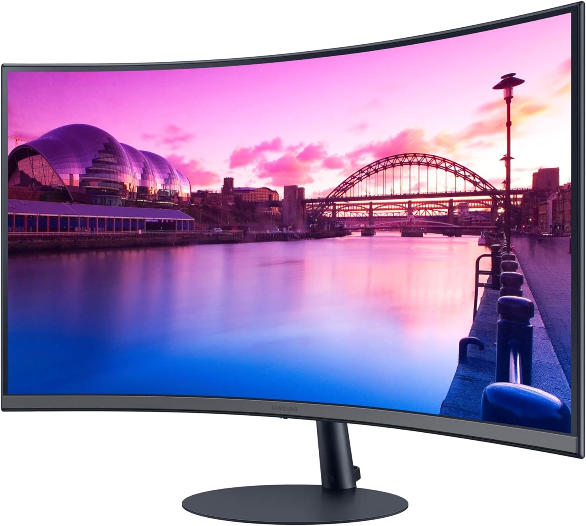 NEW & BOXED SAMSUNG S27C390EAU 27 Inch 75Hz Curved FHD Monitor. RRP £199. (R15). 27in LED display. - Image 7 of 8