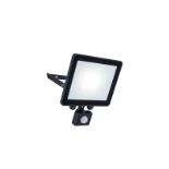 Lutec Tec30 PIR LED Slim Floodlight - Black - ER26