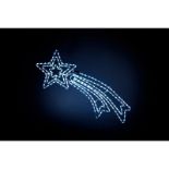 Shooting Star Twinkle LED Rope Outdoor Christmas Light Decoration - 116cm - ER25