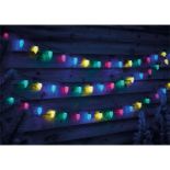 100 Pinecone LED Outdoor Christmas String Lights - Multicoloured - ER26