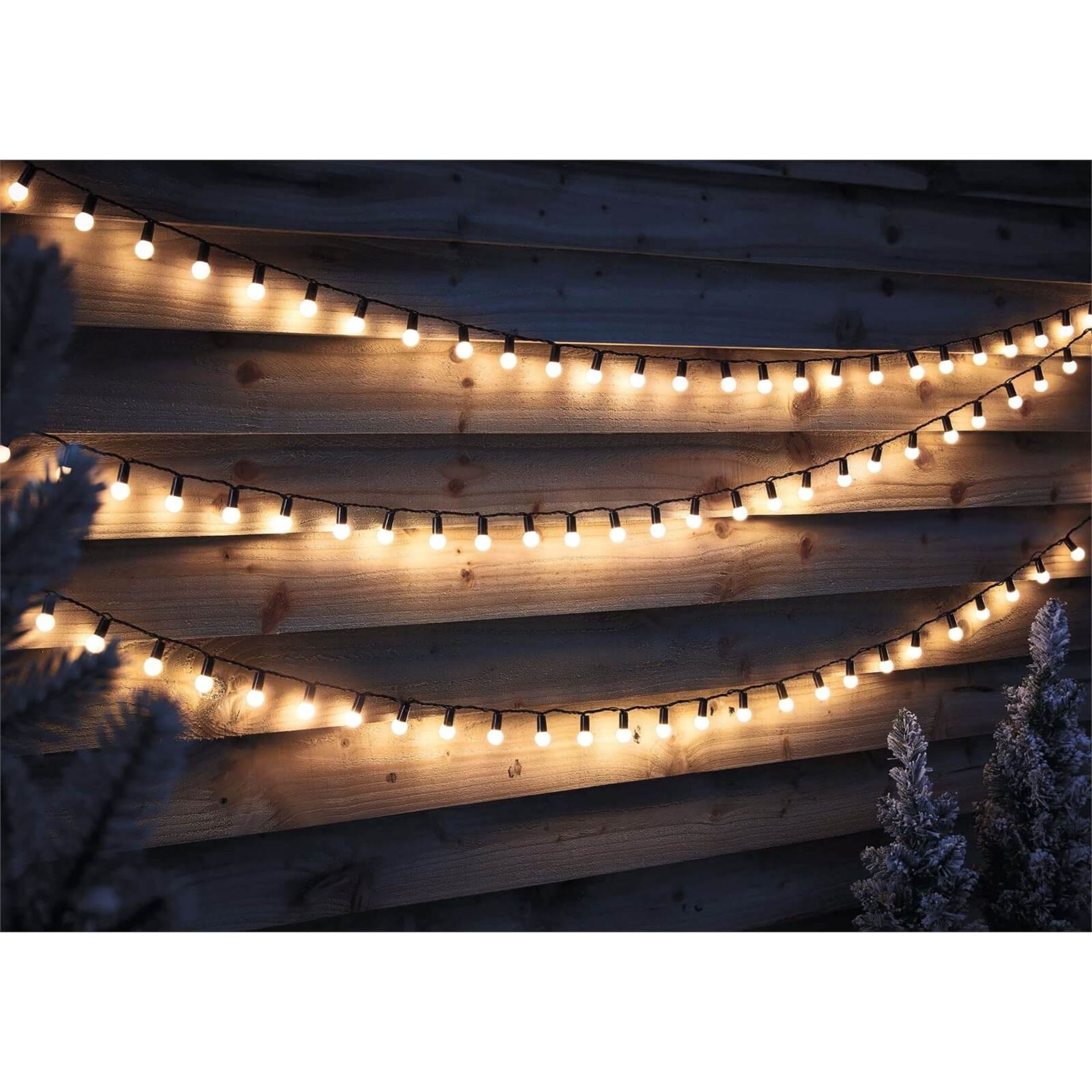 180 Berry Outdoor Christmas String Lights - Bright White - ER26