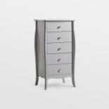Grey Tall Chest of Drawers - ER33