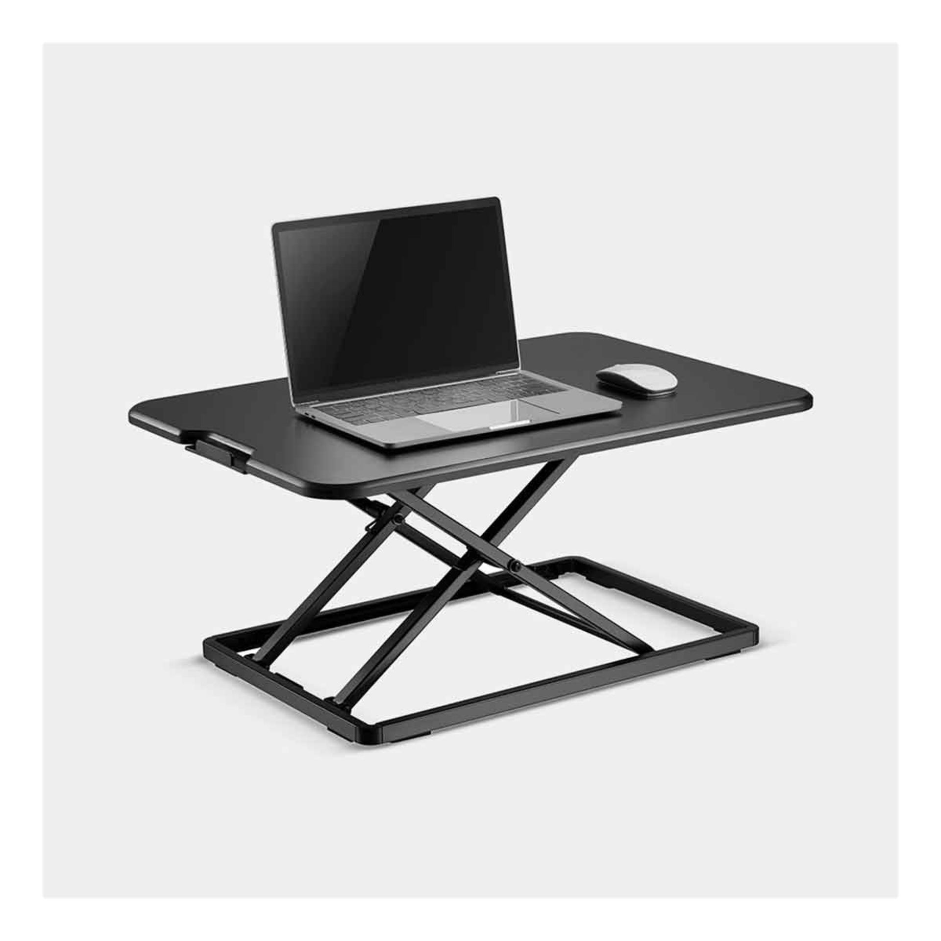 Ultra-Slim Sit-Stand Desk Converter - ER32