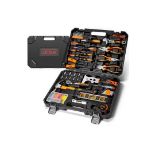 Tool Kit - Ultimate 120 pcs Tool Box for Beginners - Includes Hand Tools, LED Torch, Hex Keys, 3m