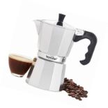 6 Cup 300ml Stainless Steel Espresso Coffee Maker - ER32