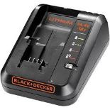 BLACK+DECKER 14.4-18V Cordless Fast Charger for Power Tools. - R14.9.