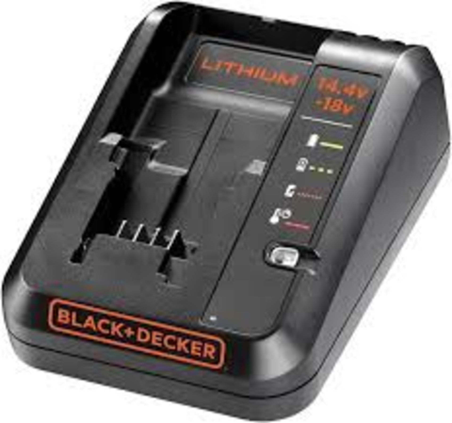 BLACK+DECKER 14.4-18V Cordless Fast Charger for Power Tools. - R14.9.