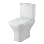 Faron Rimless Toilet Pan, Cistern & Soft Close Seat. -R13a.11.