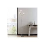 GoodHome Phaidros Chrome effect Floor light. - R14.10