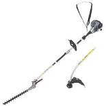 TITAN TTL488GDO 25CC PETROL BENT SHAFT 2-IN-1 GRASS & HEDGE TRIMMER. - R14.5. Durable 2-in-1 grass