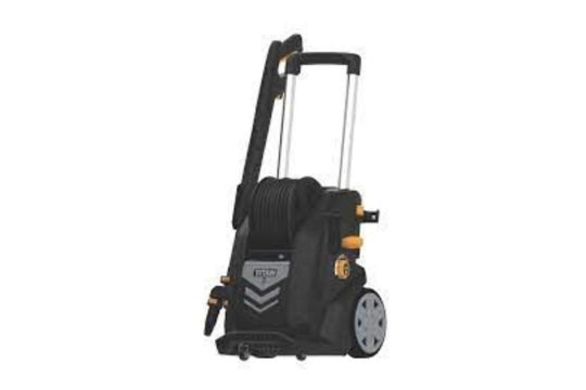 2 x TITAN 155BAR ELECTRIC HIGH PRESSURE WASHER 2.7KW 230V. - R14.12. Easy to manoeuvre pressure