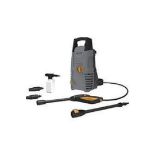 TITAN 100BAR ELECTRIC HIGH PRESSURE WASHER 1.3KW 230V. - R14.12. Compact design with space-saving