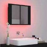 Berkfield LED Bathroom Mirror Cabinet. - R14.9.