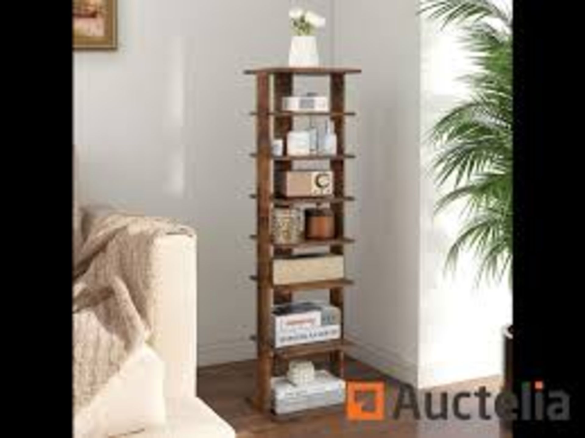 7-level vertical shoe Shelf . - R13a.13.