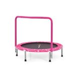 Costway 36 in. Indoor Outdoor Pink Kids Trampoline Rebounder. - R14.10.