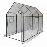 Verve Walk in Greenhouse Plastic Weatherproof Zippered Window. - R14.12.