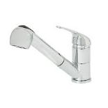 Mokau Chrome effect Kitchen Top lever Tap. -R14.7. This chrome finish top lever tap from the Mokau