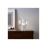 GoodHome Delmez Transparent Table Light - R14.8