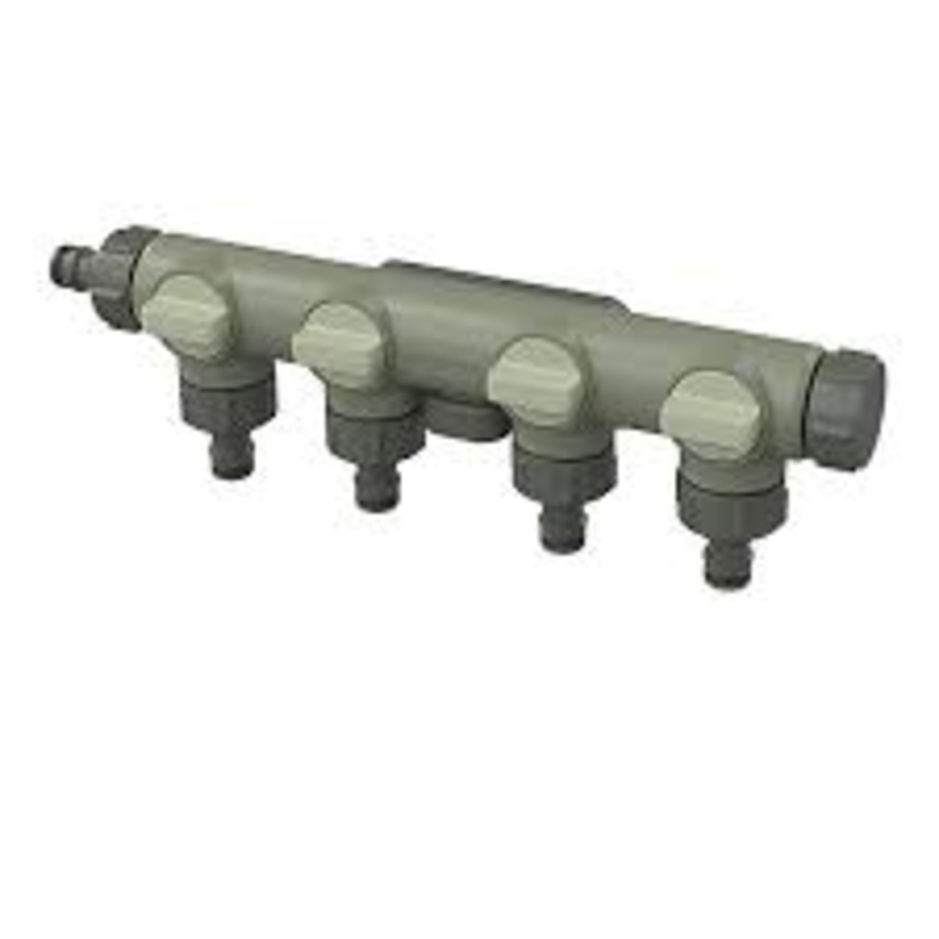 Verve 4-Way Hose Pipe Connector. - R13a.7. This tap connector attaches onto a single inlet and