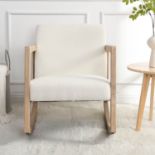 dFyne Ecru Boucle Rocking Armchair. - R19.2. RRP £249.99. Inspired by traditional rocking chair, our