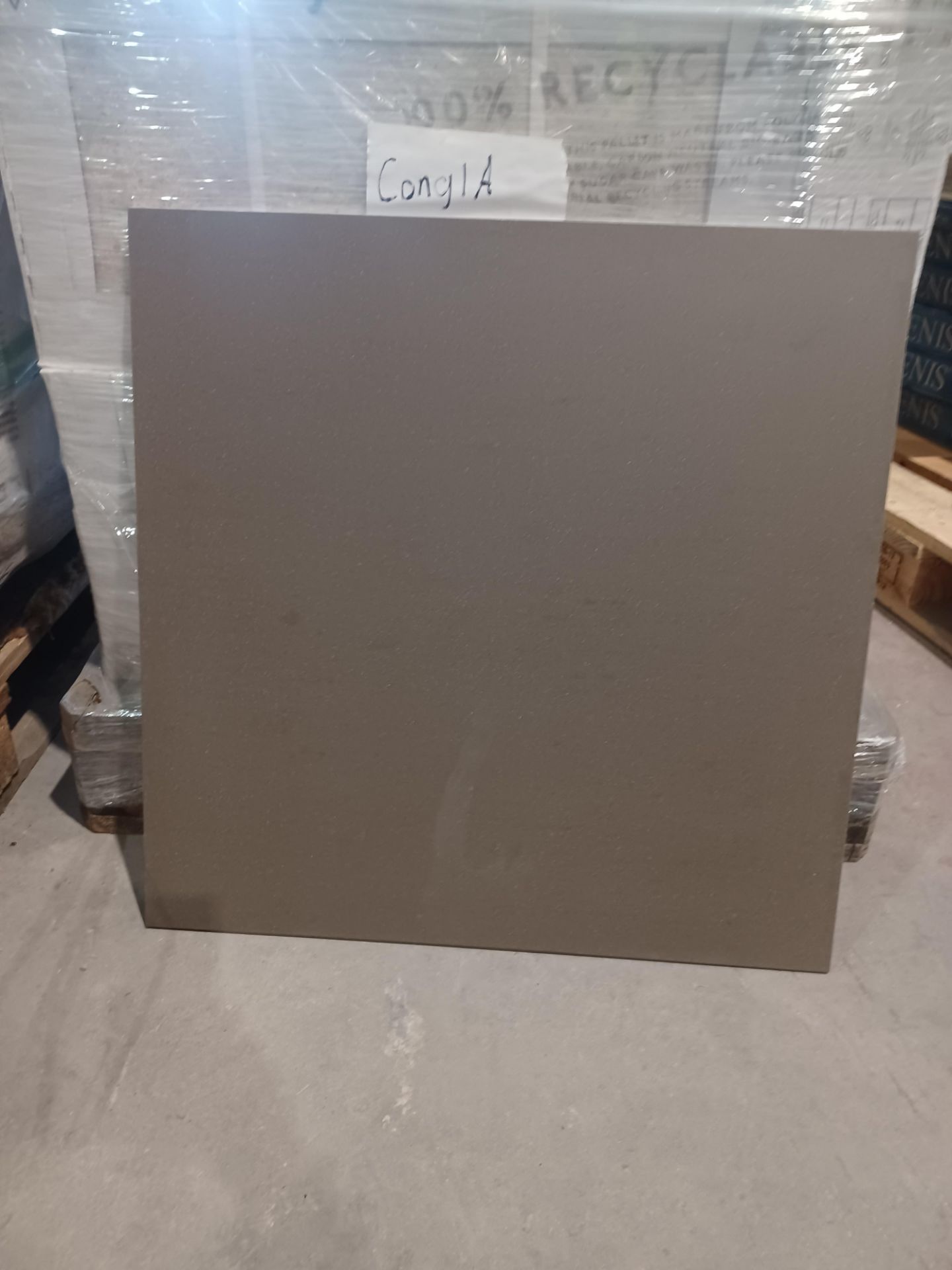 TRADE LOT TO CONTAIN 8 X NEW PACKS OF JOHNSON TILES MON01N 600X600MM Modern Basalt Natural Un-glazed