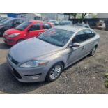 SJ61 WKU FORD MONDEO SILVER DIESEL MOT: 02.03.25 First Registartion: 19.09.11 Mileage: 117,817