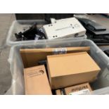 MIXED IT PALLET TO INCLUDE PRINTERS, SCANNERS, MONITORS ETC INCLUDING HIKVISION AND MORE