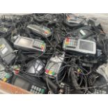 IT PALLET TO CONTAIN APPROX 800 X PDQ CARD MACHINES INCLUDING VERIFONE VX820 ETC