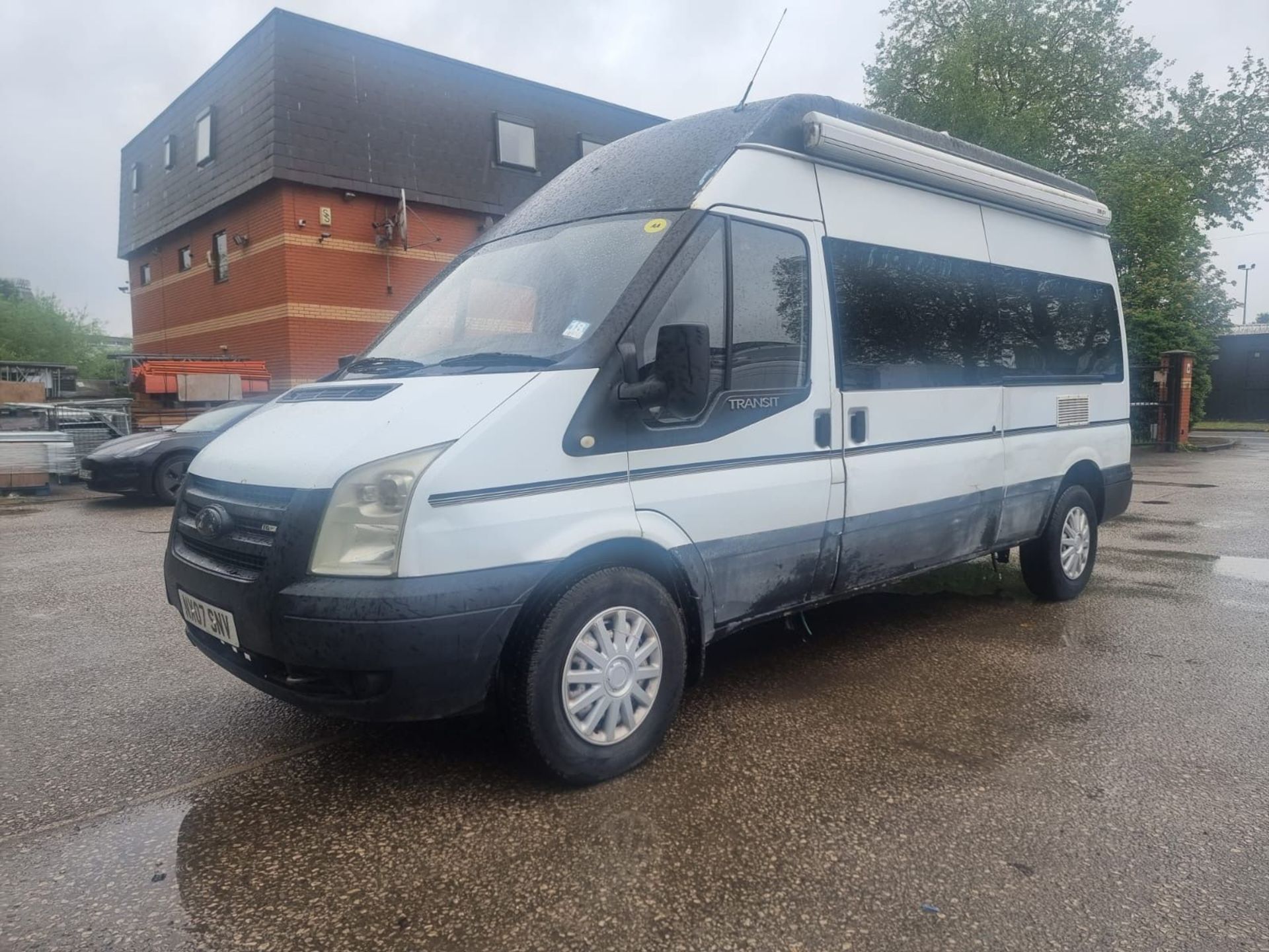 NX07 SNV FORD TRANSIT 350 2.4 CAMPER VAN CONVERSION.  *NO VAT ON HAMMER* Mileage 188,526. Date of