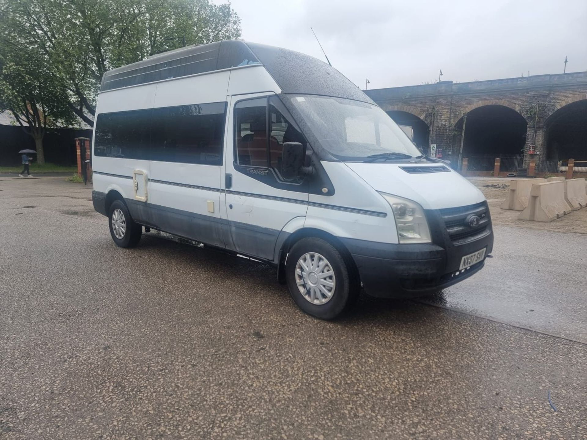 NX07 SNV FORD TRANSIT 350 2.4 CAMPER VAN CONVERSION.  *NO VAT ON HAMMER* Mileage 188,526. Date of - Image 6 of 17