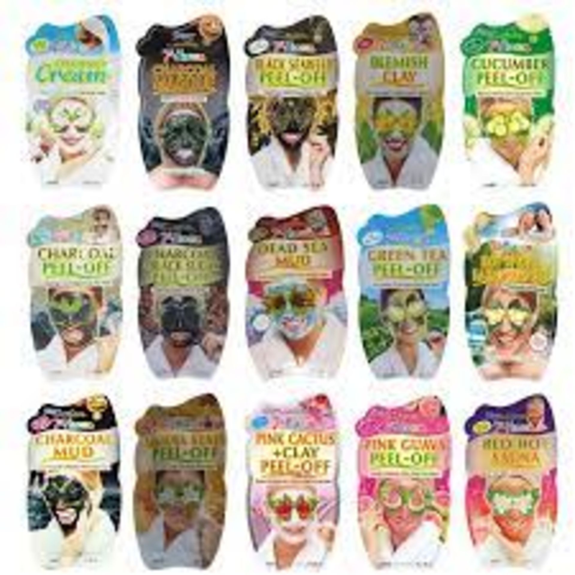 Bulk Trade Lot 200 x Montagne Jeunesse Face Masks. RRPs Vary from £2.50 - £6. This lot has a RRP