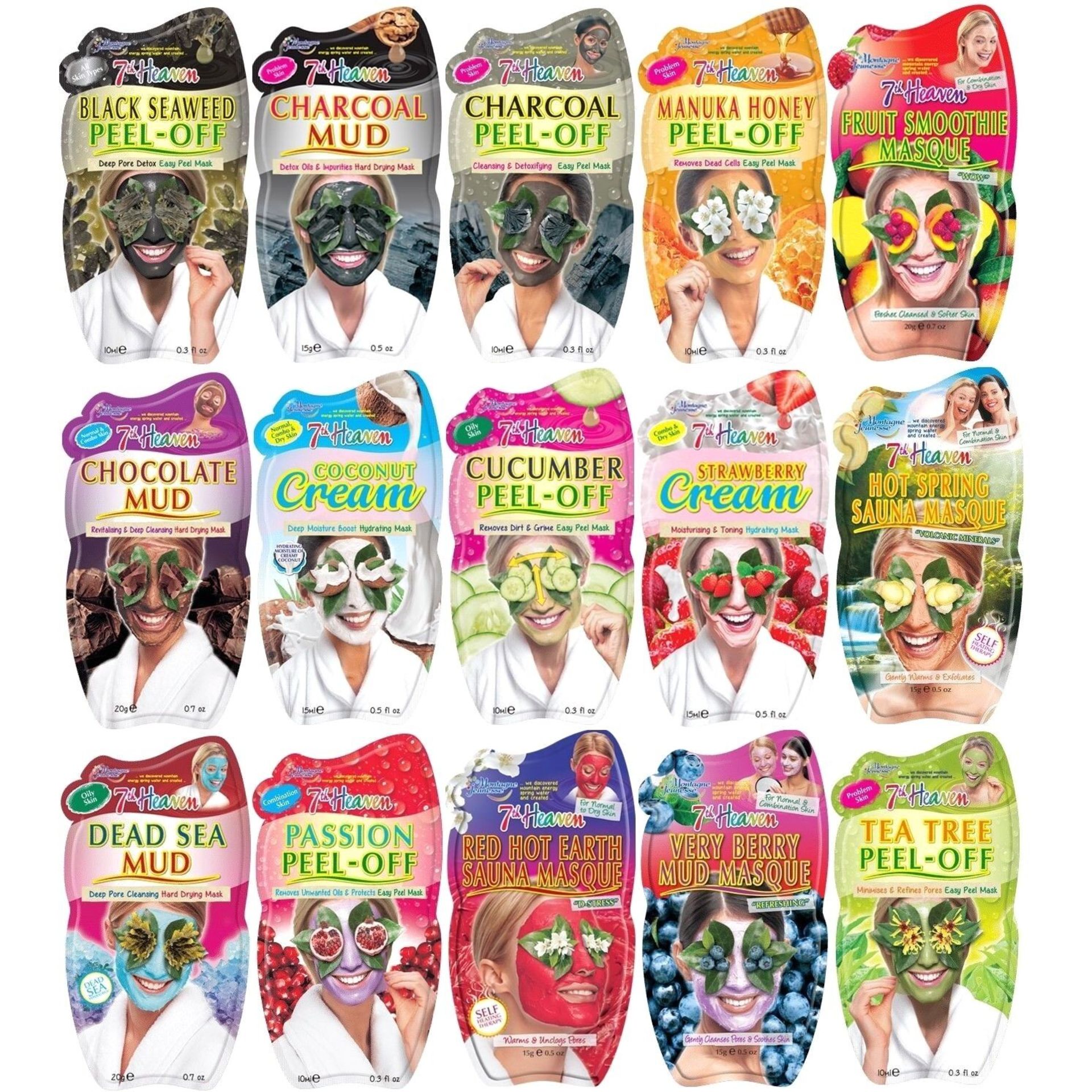 Bulk Trade Lot 10,000 x Montagne Jeunesse Face Masks. RRPs Vary from £2.50 - £6. This lot has a - Bild 7 aus 16