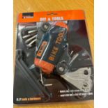 36 x New & Packaged House & Home DIY & Tools Bike Repair Kits. Includes Screwdrivers, Allan Keys,