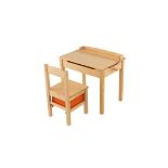 Kids Table and Chair Set with Hidden Space and Hook. - ER24
