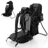 Child Carrier Backpack with Detachable Mouthwipes Removable Canopy and Storage Bag - ER24