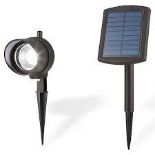Blooma Bridger Black Solar-powered LED Outdoor Spike light - ER48