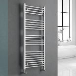 Straight Chrome Heated Towel Warmer Ladder Rail Radiator - ER47