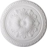 Ceiling Rose Flavia Lightweight Resin Mould Easy to Fix 45cm Diameter Paintable - ER47