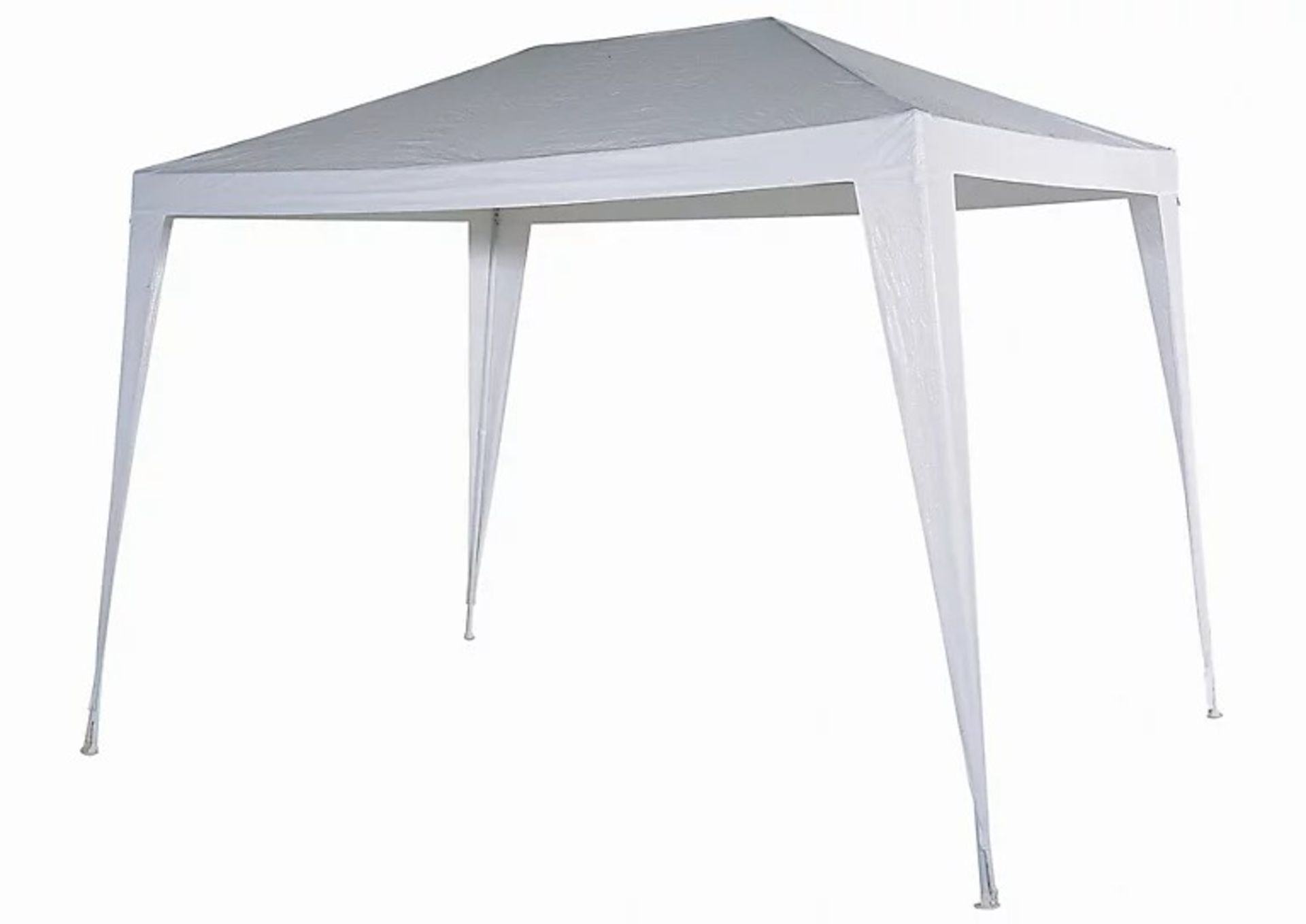 Suhali White Rectangular Gazebo tent (H) 2.4m (W) 3m (D) 2m - ER48