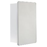 Cooke & Lewis Lesina White Mirrored Cabinet (W)300mm (H)500mm - ER44