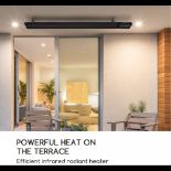 Infrared wall or ceiling Radiant heater 1800W or 2400W IP44 - ER49