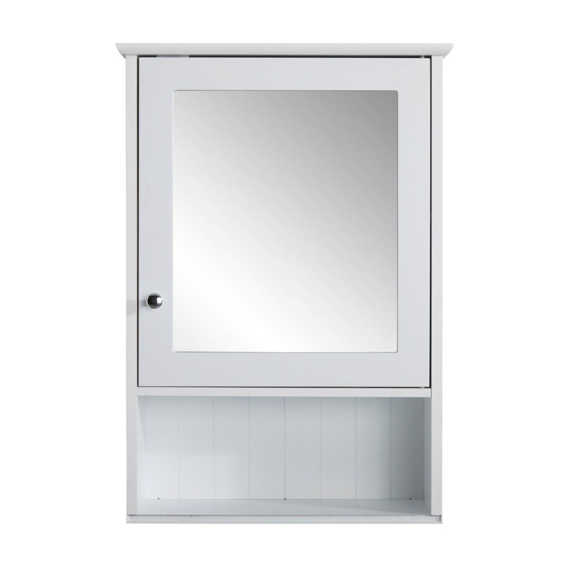 Lloyd Pascal Colne Mirror Cabinet - White - ER44