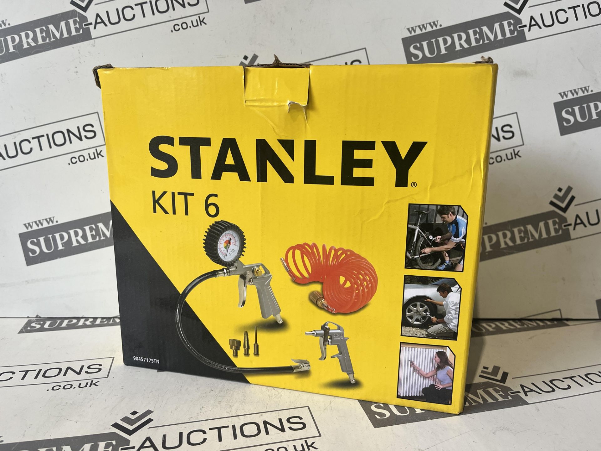 10 X Brand new Stanley Tools for Air Compressor, Air Tool Kit (Pack of 6), This compressed air set - Image 6 of 6